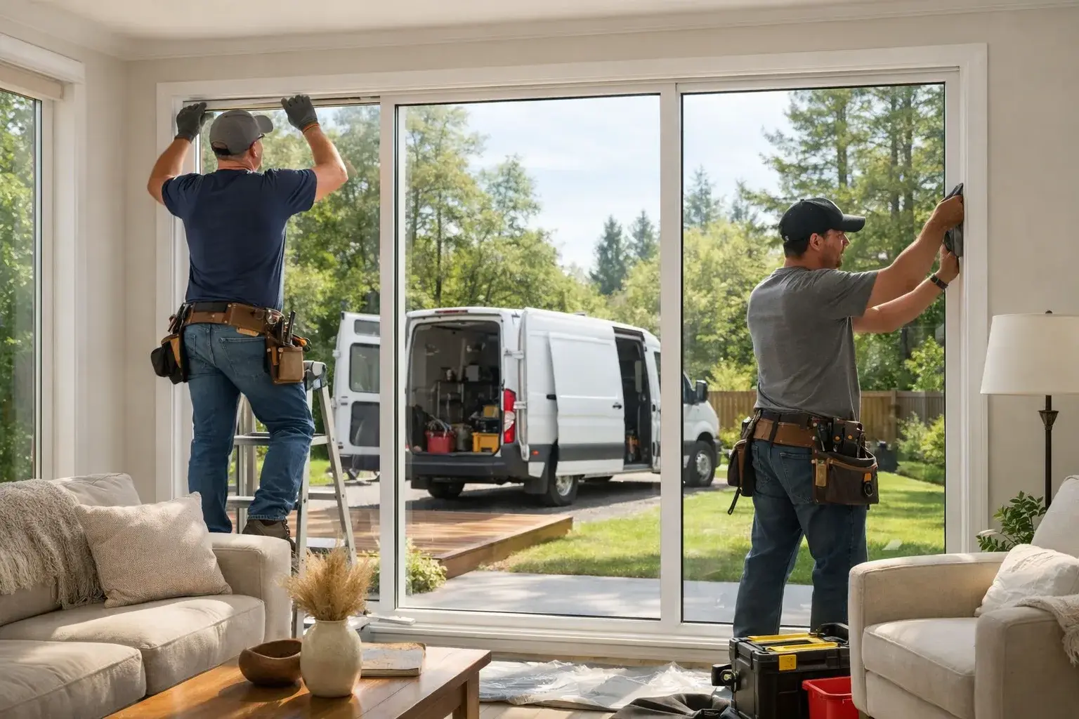 Riva — window installation