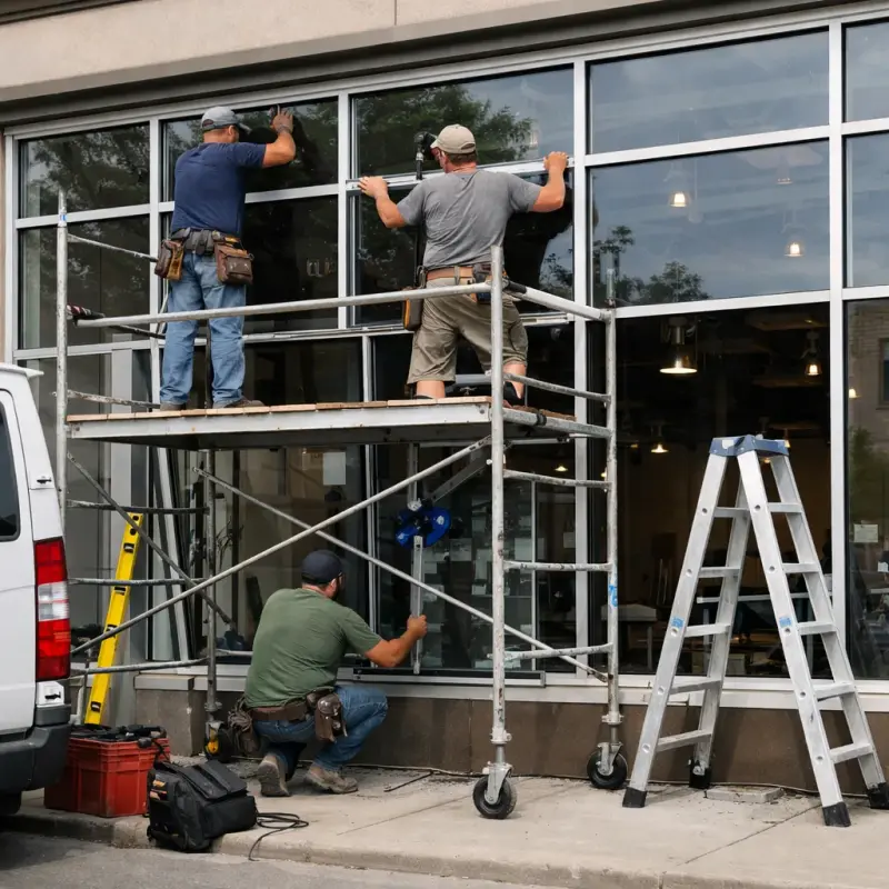 Commercial Window Installation Millersville